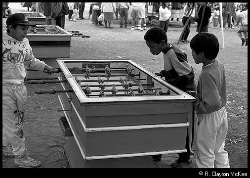 Foosball In the Park...